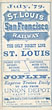 July '79. St. Louis And San Francisco Railway. The Only Direct Line From St. Louis To Peirce City, Granby, Niosho, Vinita, Carthage, Webb City, Columbus, Oswego, And Joplin. Express Trains Daily To And From Union Depot Saint Louis WISHART, D. [GEN'L PASS AG'T.]