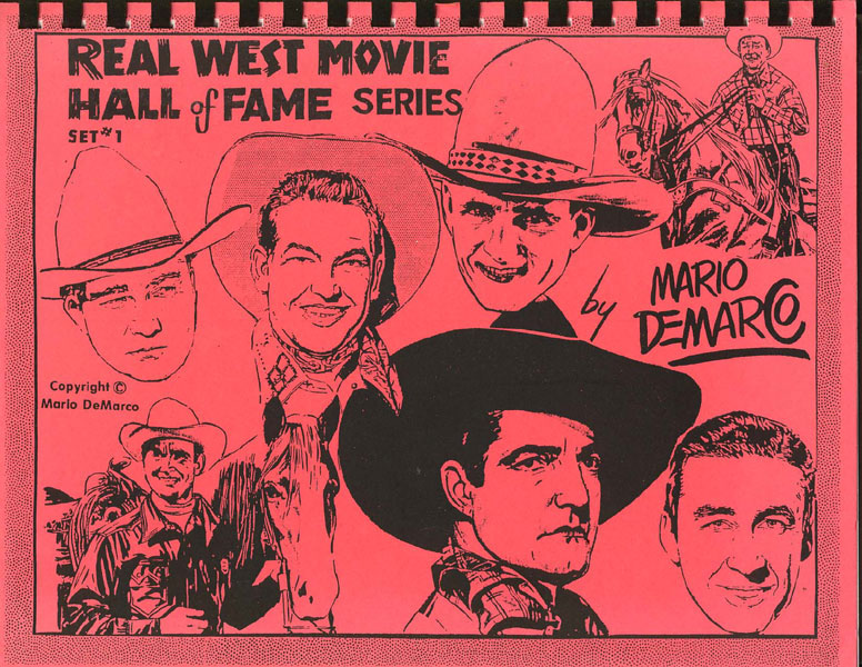 Real West Movie Hall Of Fame Series. MARIO DEMARCO