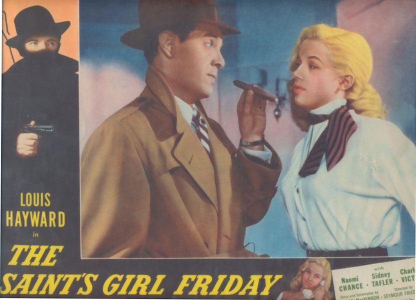 The Saint's Girl Friday. LESLIE CHARTERIS