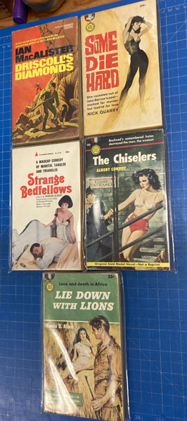 Signed First Editions And A Screenplay By Marvin Albert. MARVIN H. ALBERT