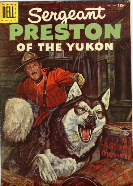 Sergeant Preston Of The Yukon. Vol. 1, No. 17, Nov.-Jan., 1956. 