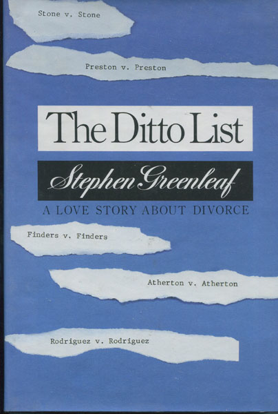 The Ditto List. STEPHEN GREENLEAF