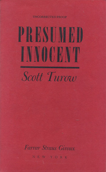Presumed Innocent. SCOTT TUROW