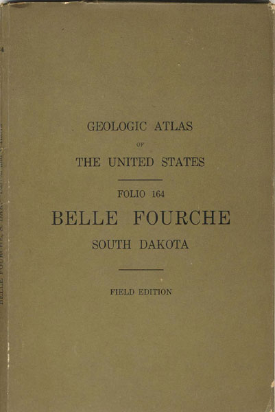 Geologic Atlas Of The United States, Belle Fourche Folio. N.H. AND C.C. O'HARRA DARTON