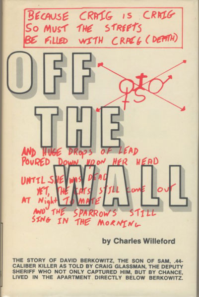 Off The Wall. CHARLES WILLEFORD