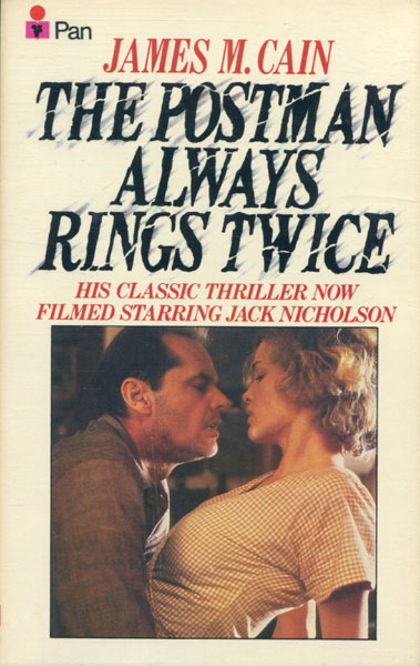 Buy The Postman Always Rings Twice-rare Original Vintage Movie Poster for  the Film Noir With Jack Nicholson, Jessica Lange and Anjelica Huston Online  in India - Etsy