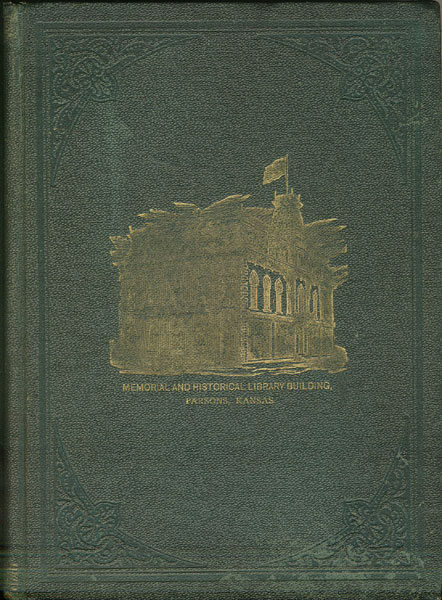Parsons' Memorial And Historical Library Magazine. Opening Session Of The First National Cattle Growers' Convention.  WILSON, MRS AUGUSTUS [EDITED AND COMPILED BY].