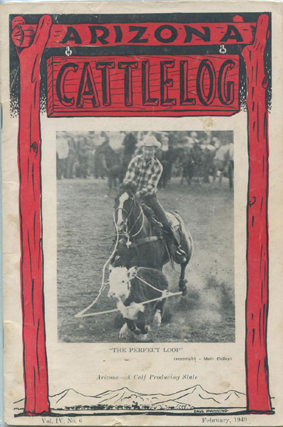 Arizona Cattlelog. KEITH, MRS J.M. [MANAGING EDITOR].