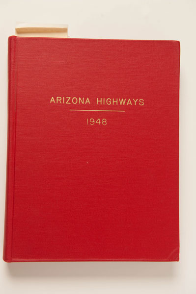 Arizona Highways. Volume Xxiv, Numbers 1 Through 12, 1948.  CARLSON, RAYMOND [EDITOR].