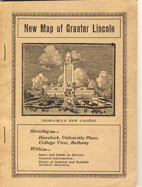 New Map Of Greater Lincoln. Map