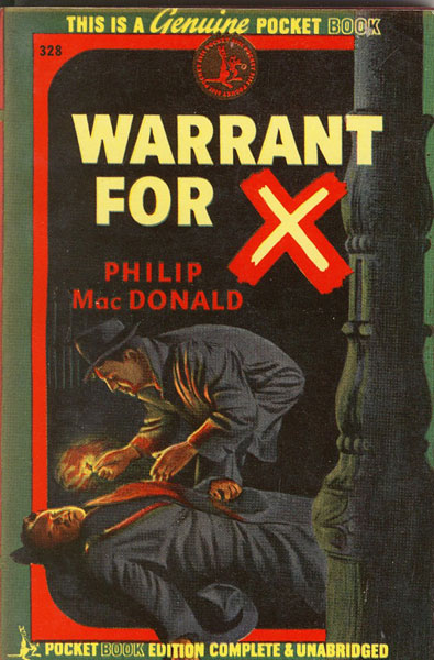 Warrant For X. PHILIP MACDONALD