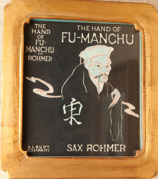 Dust Jacket Cover Art. The Hand Of Fu-Manchu. SAX ROHMER