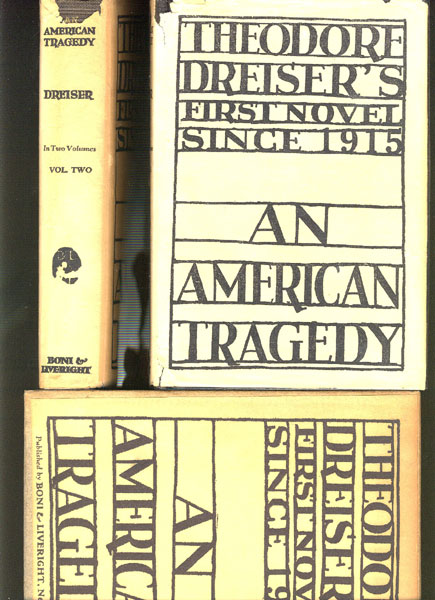 An American Tragedy. Two Volumes, Boxed. THEODORE DREISER