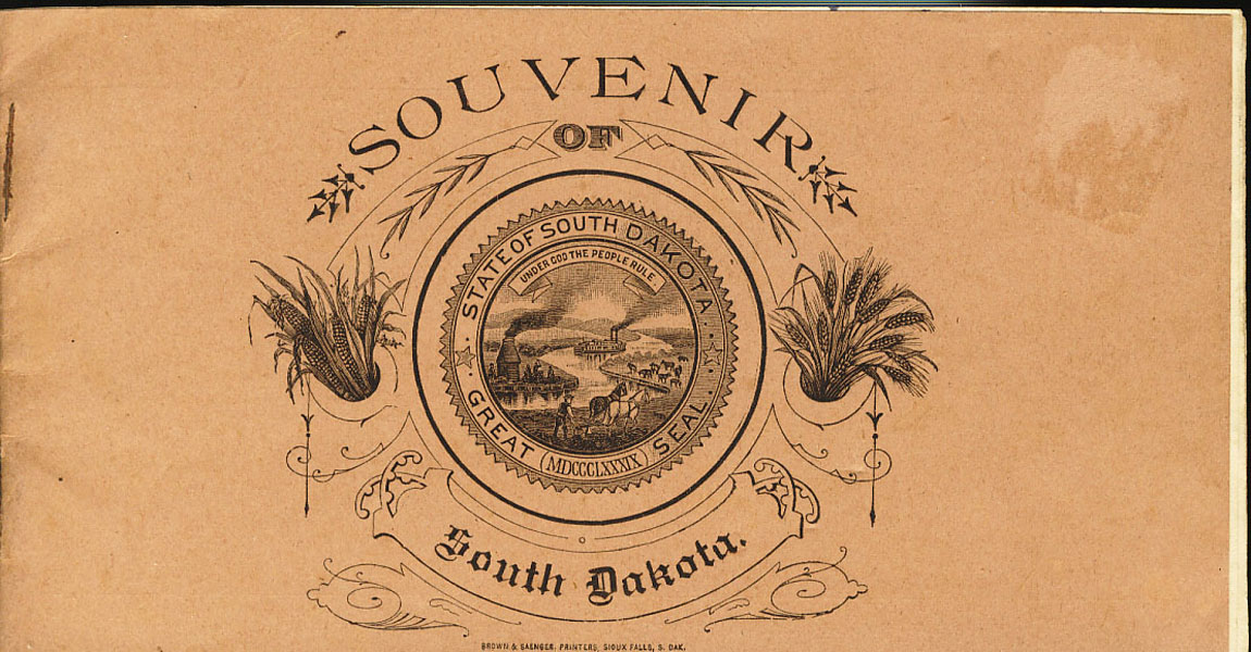 Souvenir Of South Dakota. ANONYMOUS