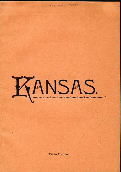 Facts About Kansas. A Book For Home-Seekers And Home-Builders. Statistics From State And National Reports. Farm Lands, Grazing Lands, Fruit Lands. The Unsurpassed And Limitless Resources Of The Great Corn And Wheat Producing State. Missouri Pacific Railway