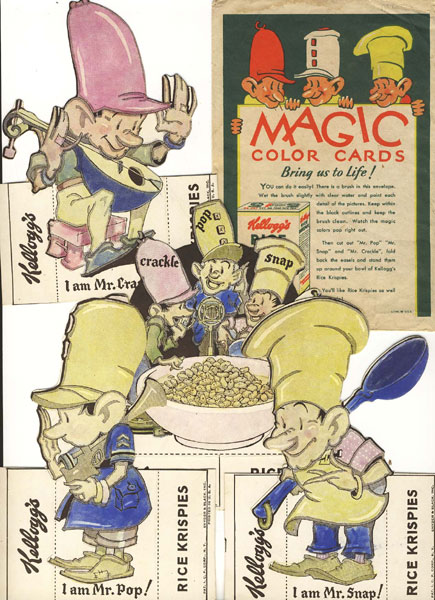 Magic Color Cards Bring Us To Life! (Title From Envelope). BATTLE CREEK KELLOGG COMPANY