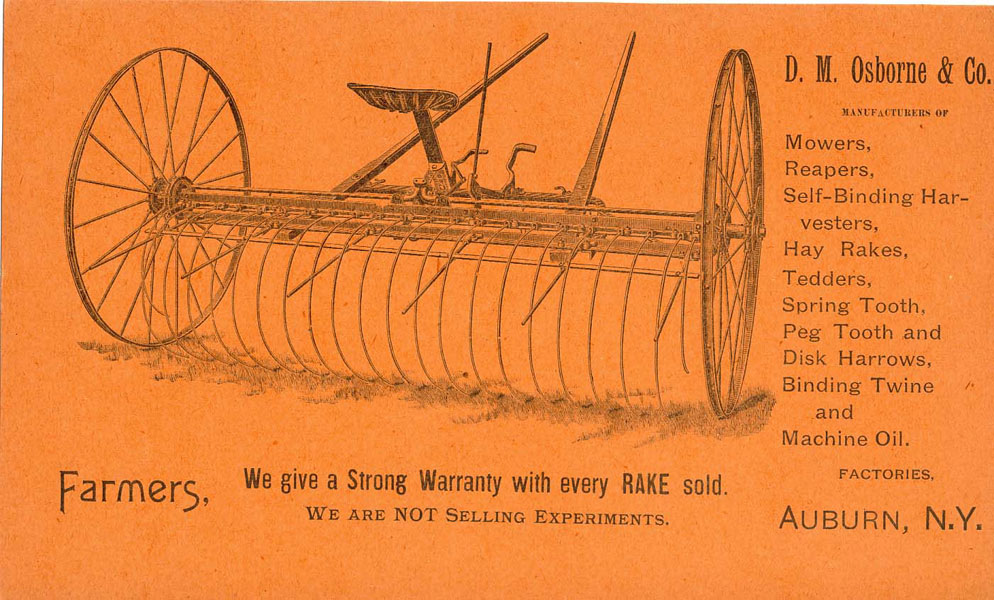 Rake Ad Osborne, D.M. & Co.