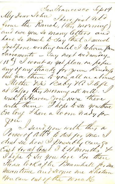 Letter From R.E. Doyle To Mr. John Doyle, Esq. R. E. DOYLE