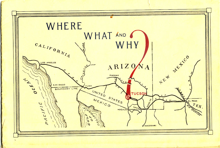 Where, What And Why? TUCSON CHAMBER OF COMMERCE