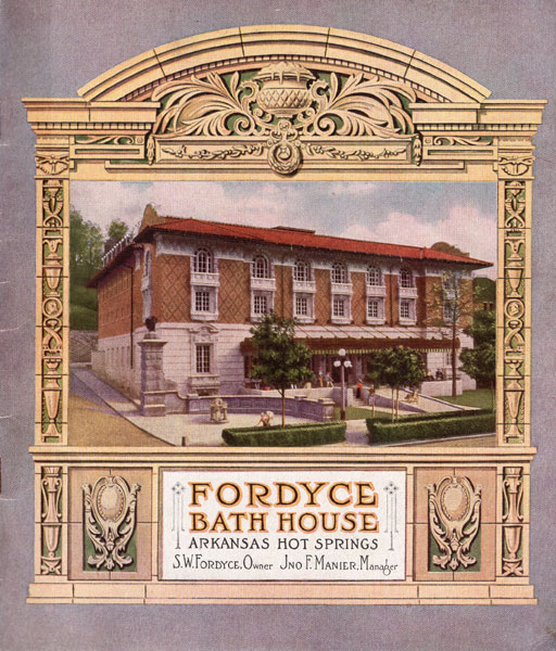 Fordyce Bath House, Arkansas Hot Springs. The Fordyce Is The Most Practical, Complete And Luxurious Bath House In The World 