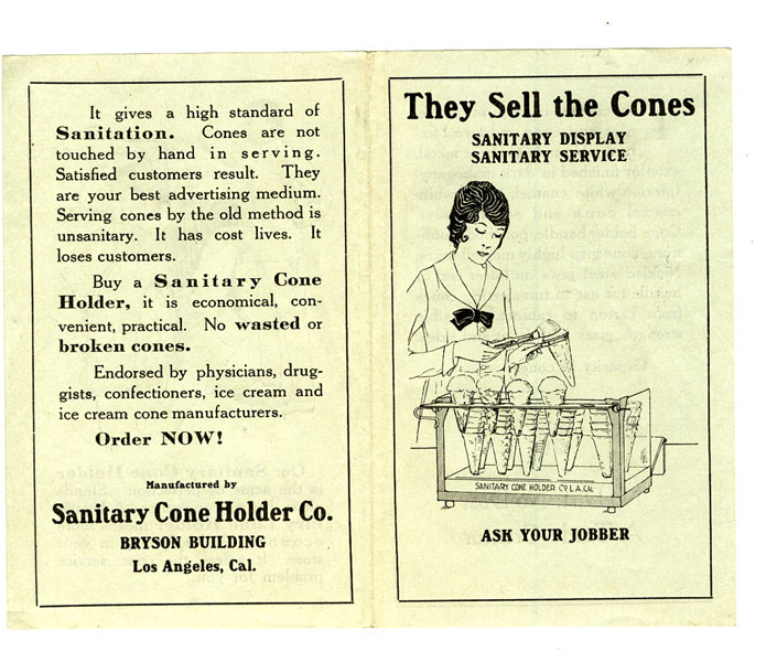 Sanitary Cone Holder SANITARY CONE HOLDER CO