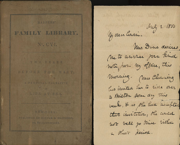 Two Years Before The Mast. A Personal Narrative Of Life At Sea RICHARD HENRY DANA