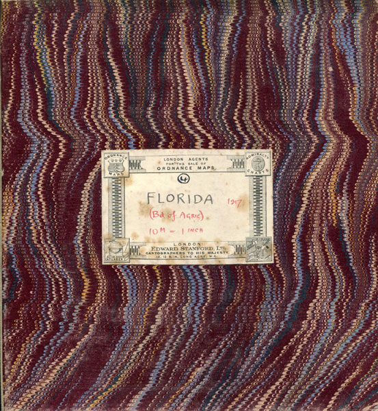 A New Sectional Map Of Florida, November 1917. Issued By The Department Of Agriculture DEPARTMENT OF AGRICULTURE