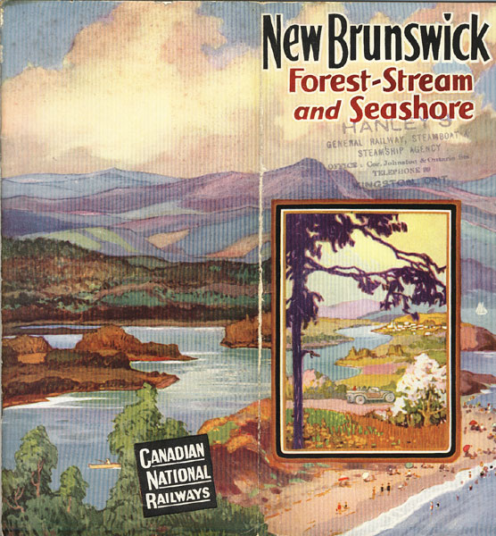 New Brunswick. Forest-Stream And Seashore Canadian National Railways