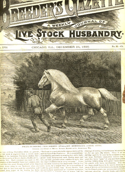 The Breeder's Gazette, A Weekly Journal Of Live Stock Husbandry THE BREEDER'S GAZETTE