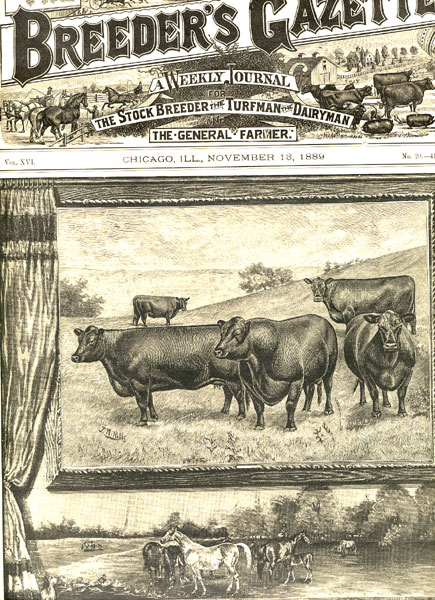 The Breeder's Gazette, A Weekly Journal For The Stock Breeder, The Turfman, The Dairyman, And The General Farmer THE BREEDER'S GAZETTE