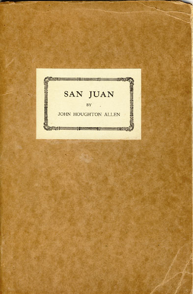 San Juan JOHN HOUGHTON ALLEN