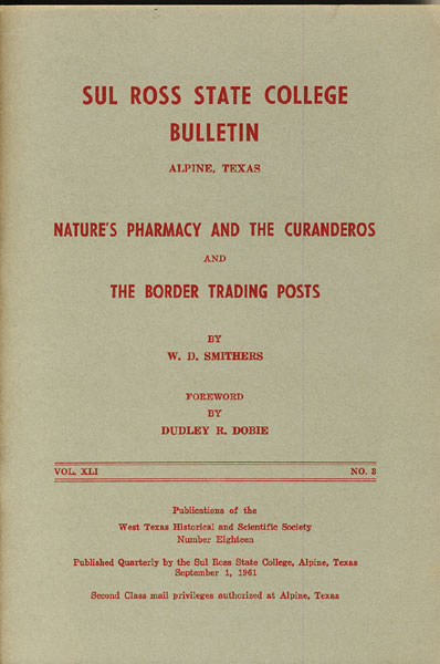 The Border Trading Posts W. D. SMITHERS