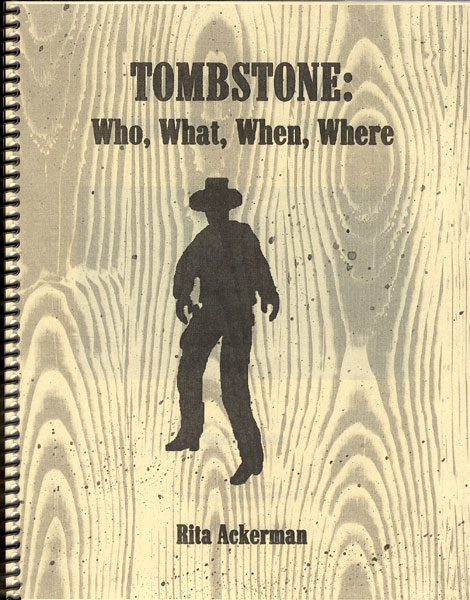 Tombstone: Who, What, When, Where.  RITA ACKERMAN
