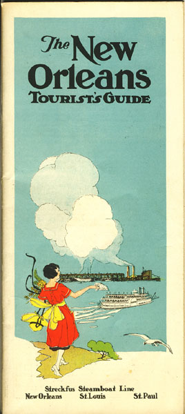 Official New Orleans Harbor Guide And Souvenir Of Steamer Capitol STRECKFUS STEAMBOAT LINE