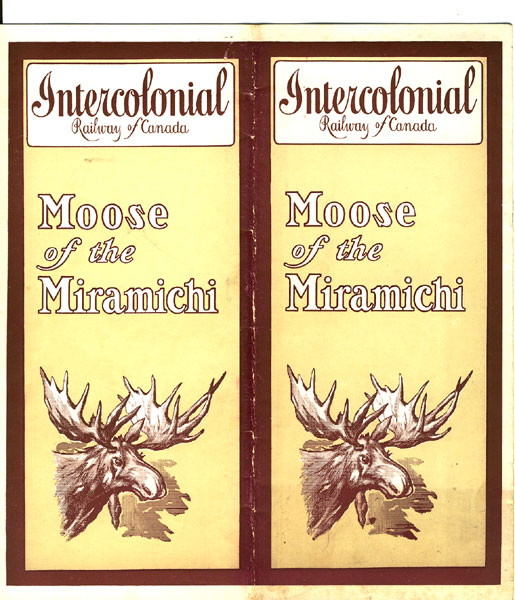 Intercolonial Railway Of Canada. Moose Of The Miramichi Intercolonial Railway