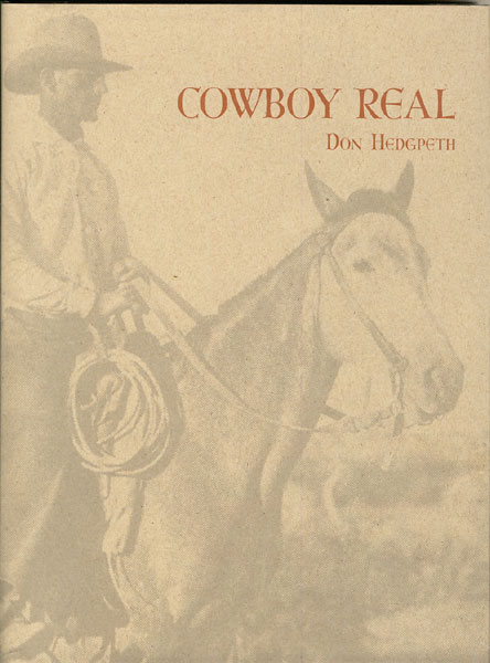 Cowboy Real DON HEDGPETH