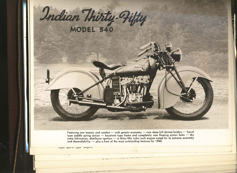 Salesman's Album With 60 Photographic Images Of Indian Motorcycles Indian Motorcycle Manufacturing Company, Springfield, Massachusetts