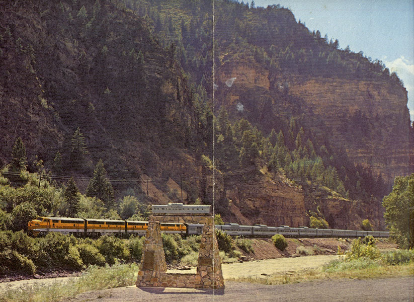 Denver & Rio Grande Western Railroad's "Rio Grande Cafe Service" Menu Denver & Rio Grande Western Railroad