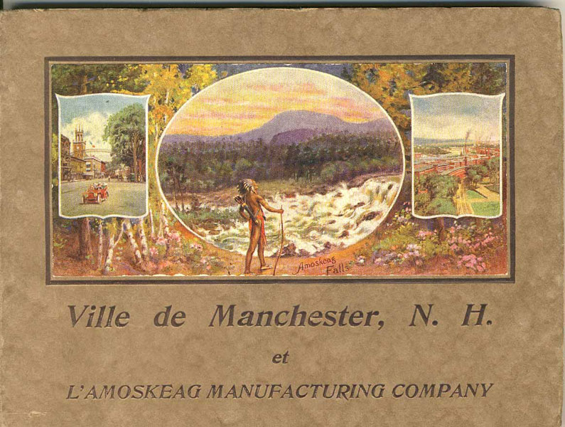 Ville De Manchester, N.H. Et L'Amoskeag Manufacturing Company Chambre De Commerce De Mancester