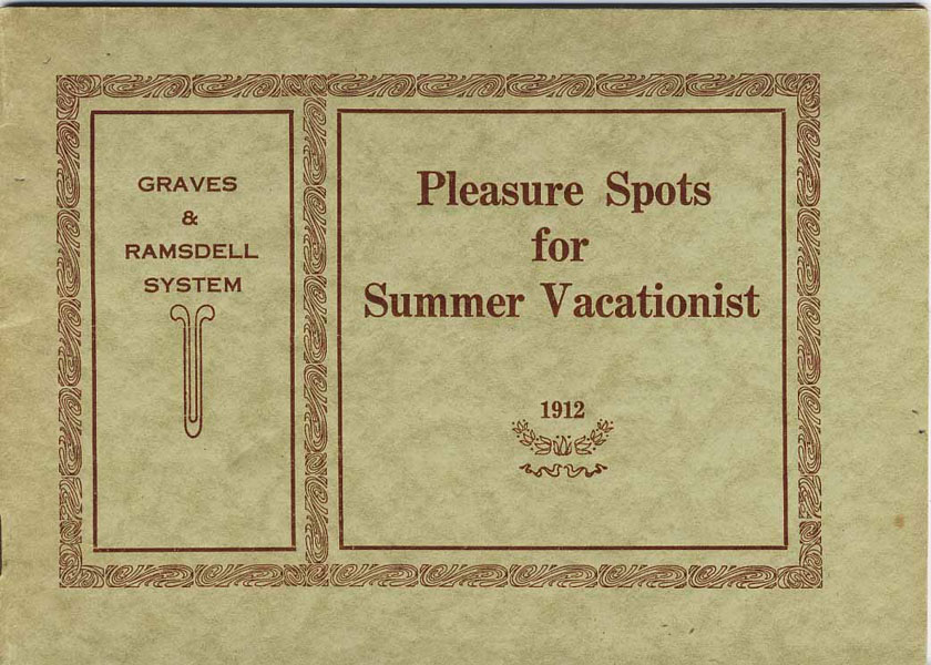 Pleasure Spots For Summer Vacationist Graves & Ramsdell System