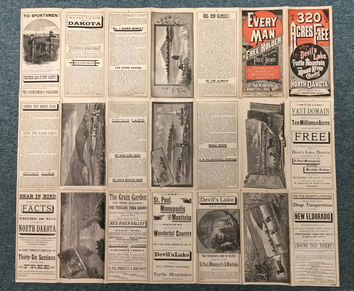 320 Acres Free In The Devils Lake, Turtle Mountain, And Mouse River Country In North Dakota. St. Paul, Minneapolis & Manitoba Railway