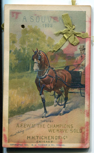 A Souvenir. 1902. A Few Of The Champions We Have Sold M. H. Tichenor & Co., Chicago, Illinois