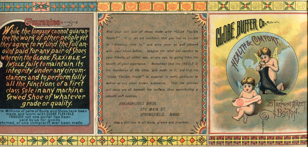 Globe Buffer Co., Health & Comfort. 25 Tremont Street, Boston Globe Buffer Co., Boston, Massachusetts