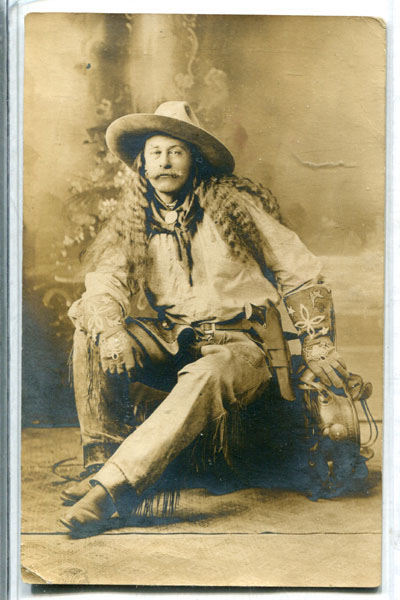 Photographic Post Card Of Pawnee Bill 