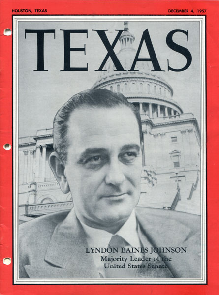 Magazine - Lyndon Baines Johnson, Majority Leader Of The United States Senate 