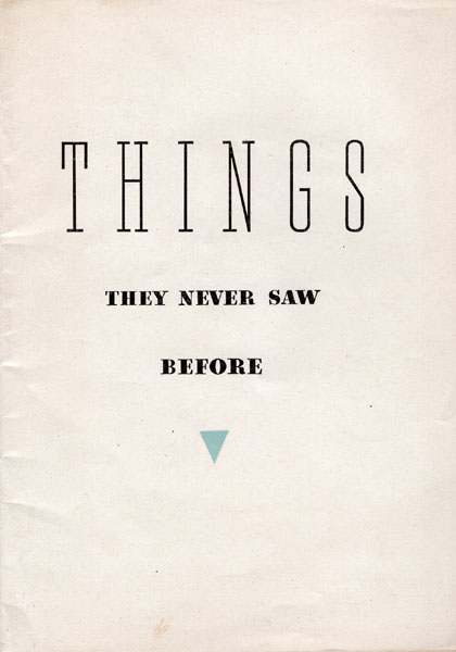 Things They Never Saw Before [Cover Title] LIMITED HUDSON MOTORS OF CANADA