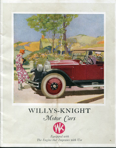 Willys-Knight Motor Cars Willys-Overland, Inc, Toledo, Ohio