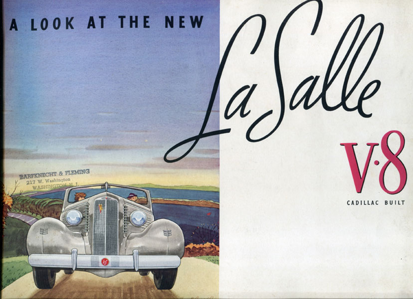 A Look At The New La Salle V-8 Cadillac Built General Motors Corporation, Detroit, Michigan
