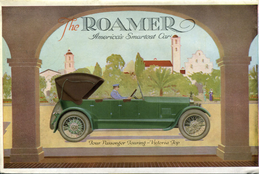 The Roamer, America's Smartest Car Barley Motor Car Company, Kalamazoo, Michigan