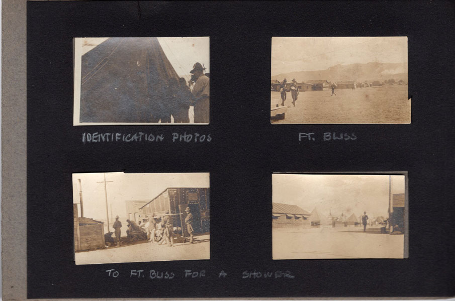 Photograph Album Containing Over Two Hundred Silver Prints Depicting The Life And Training Of American Troops On The Texas And New Mexico Borders In 1916-1917, During The Border War Between Mexico And The United States 